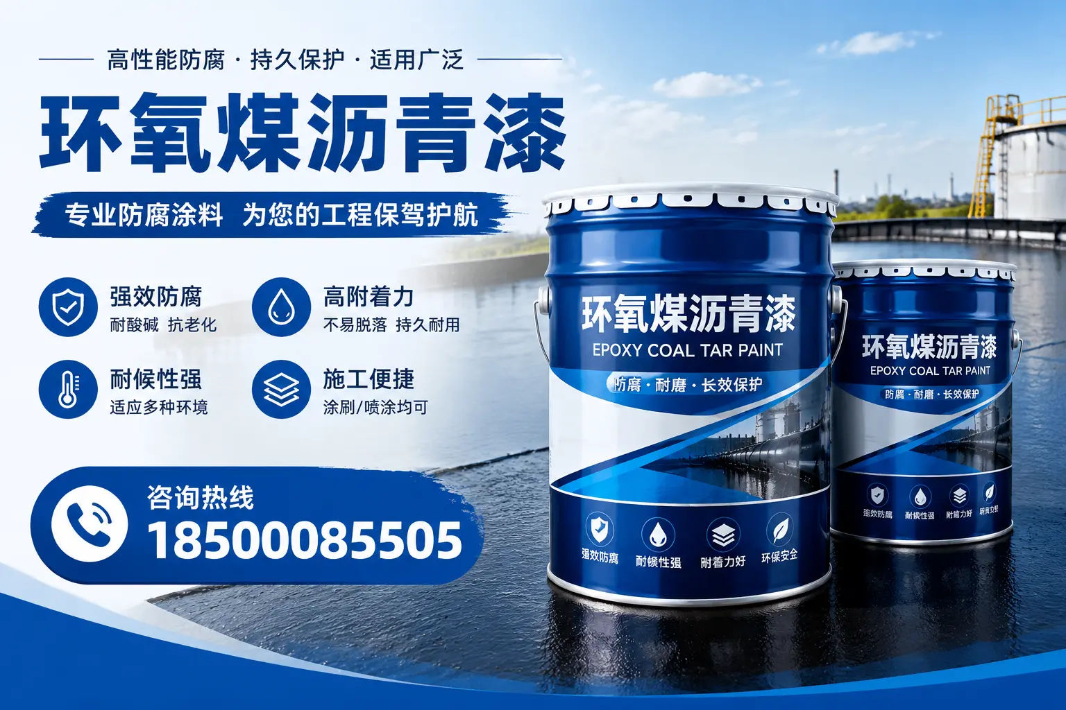 环氧煤沥青漆与其他漆类的比较,咸宁用户的选择依据