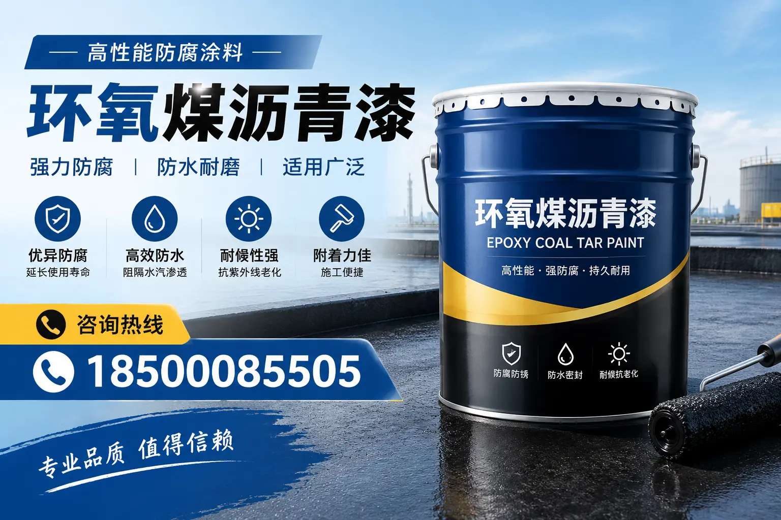 环氧煤沥青漆的主要成分与功能,咸宁用户深度了解